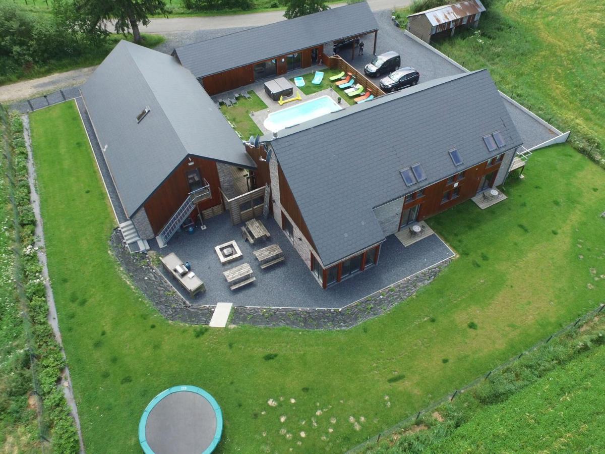 Beautiful Villa With Heated Outdoor Pool Manhay Zewnętrze zdjęcie